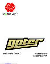 Gater WYZ34FS600V Operator's Manual