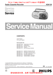 Philips AQ4130 Service Manual