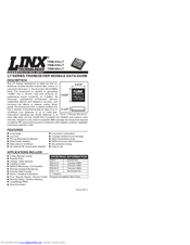 Linx TRM-433-LT Data Manual