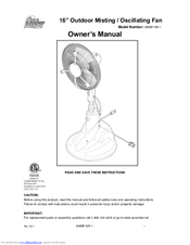 AuraMist AMMF16R-1 Owner's Manual