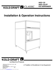 Kold-Draft AKD-125 Installation & Operation Instructions