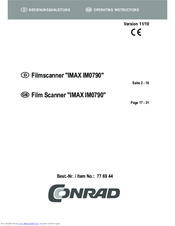 Imax IM0790 Operating Instructions Manual