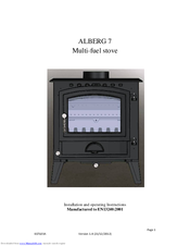 Cast Tec ALBERG 7 Installation And Operating Instructions Manual