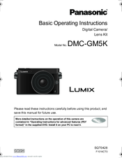 Panasonic Lumix DMC-GM5W Basic Operating Instructions Manual