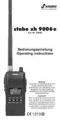 Stabo xh 9006e Operating Instructions Manual