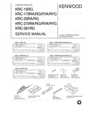 Kenwood KRC-279RYG Service Manual