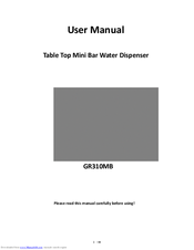 lonsid GR310MB User Manual