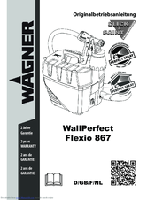 WAGNER WallPerfect Flexio 867 Operating Instructions Manual