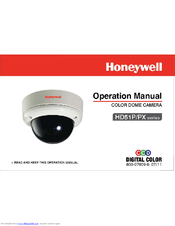 Honeywell HD51PX Operation Manual