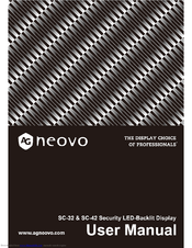 AGneovo SC-42 User Manual