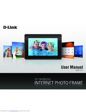 D-Link DSM-210 - Wireless Internet Photo Frame User Manual