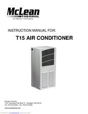McLean T15-0116-GXXX Series Instruction Manual