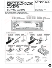 Kenwood KDV-Z920DVD Service Manual