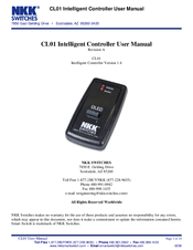 NKK SWITCHES CL01 User Manual