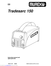 Murex Tradesarc 150 Instruction Manual