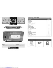 Selectronic Australia LD350-24 Operating Manual