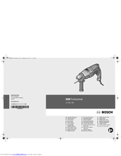 Bosch GSB Professional 19-2 RE/780 Original Instructions Manual