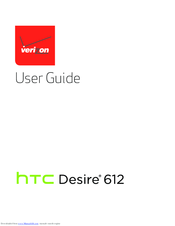 HTC Desire 612 User Manual