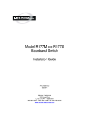Monroe Electronics R177S Installation Manual