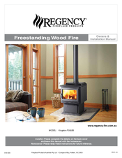 Regency Fireplace Products Kingston F3502B Owners & Installation Manual
