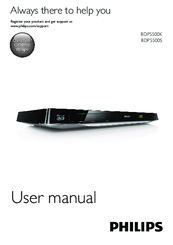 Philips BDP5500S User Manual