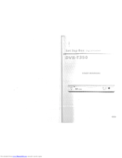 Mustek DVB-T350 User Manual