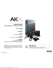AKX AKX-FO1 Install Manual
