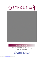 VQ OrthoCare Orthostim 4 Patient Manual