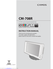 Camos CM-708R Instruction Manual