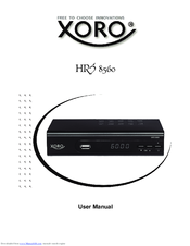 Xoro HRS 8564 User Manual