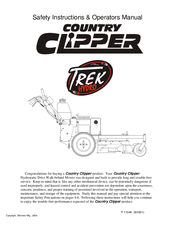Country Clipper Trek Hydro ZT1400KA Operator's Manual
