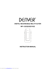 Denver MP-222 Instruction Manual