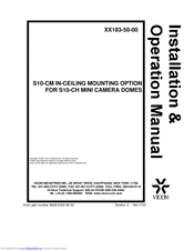 Vicon S10-CH Mini Installation & Operation Manual
