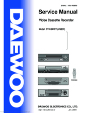 Daewoo VQ837 Service Manual