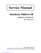 ViewSonic N4261w-1M Service Manual