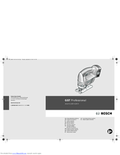 Bosch GST Professional 18V Original Instructions Manual