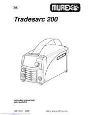 Murex Tradesarc 200 Instruction Manual