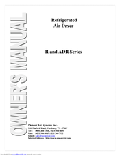 Pioneer Air Systems ADR Series Owner's Manual