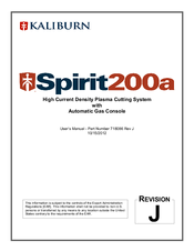 Kaliburn Spirit150a User Manual