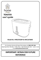 Home HMC2ST6BW User Manual