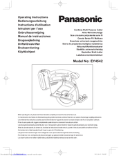 Panasonic EY4542 Operating Instructions Manual