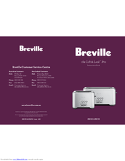 Breville Lift \u0026 Look Pro BTA730 Manuals 
