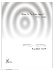 Xtore NASolution NP1040 User Manual
