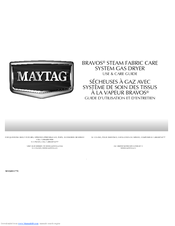 Maytag Bravos MGDB850 Use And Care Manual
