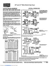 Maytag MGDX700XW User Manual