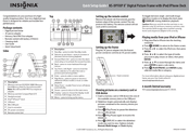 Insignia NS-DPF8IP Quick Setup Manual