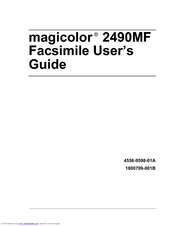 Konica Minolta 4556-9598-01A User Manual