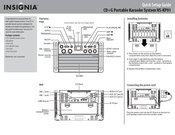 Insignia NS-KP01 Quick Setup Manual