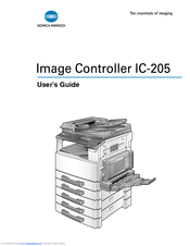 Konica Minolta Image Controller IC-205 User Manual