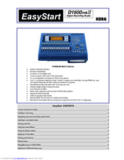 Korg EASYSTART D1600MKII Easy Start